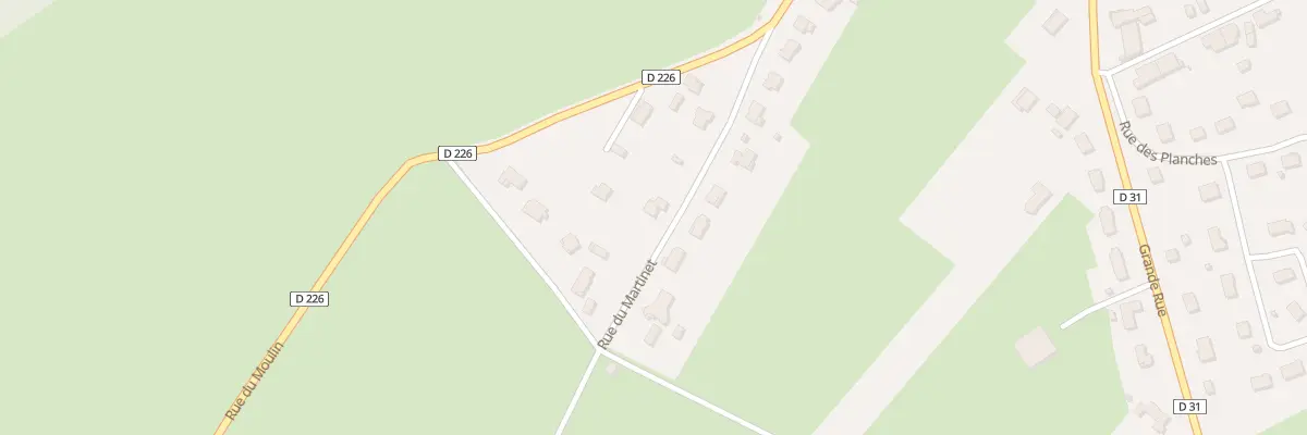 Plan du 6 Rue du Martinet à Rans