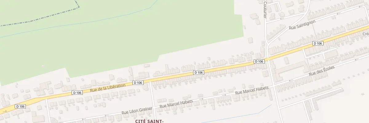 Plan du 234 Rue de la Liberation à Dommary-Baroncourt