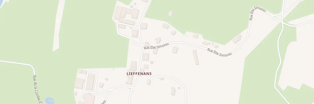 Plan du 2 Rue Elie Simonin à Charézier
