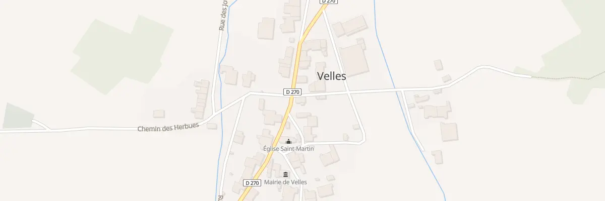 Plan du 6 Pl Loizelot à Velles