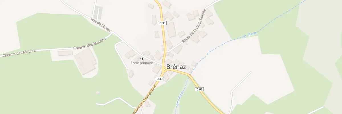 Plan du 20B Rte du Col de Richemond à Arvière-en-Valromey