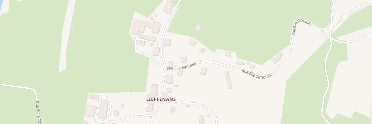 Plan du 1 Rue Elie Simonin à Charézier