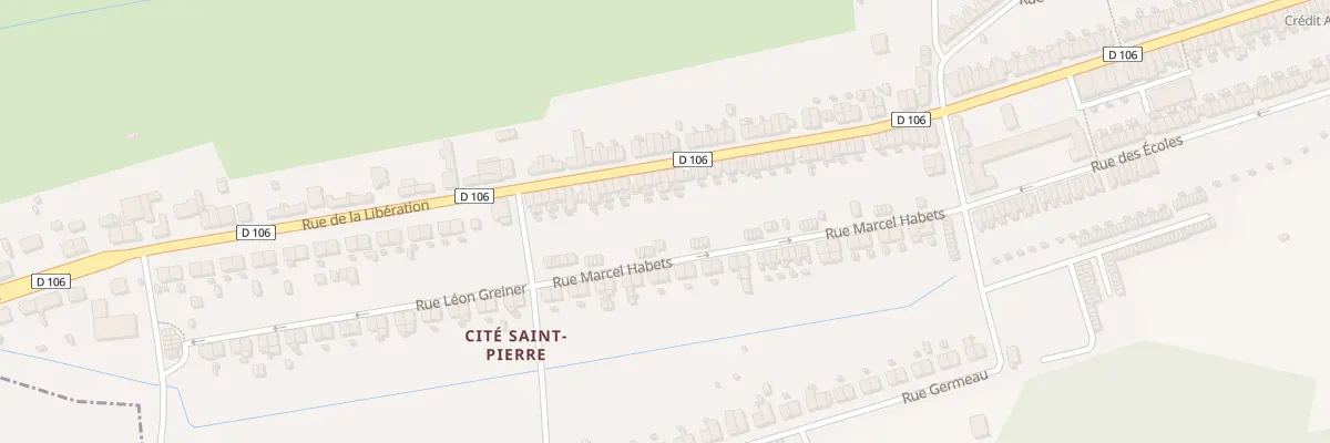 Plan du 187 Rue de la Liberation à Dommary-Baroncourt