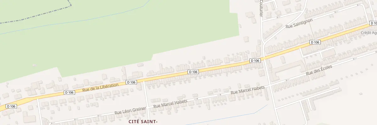 Plan du 226 Rue de la Libération à Bouligny