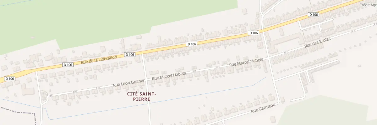 Plan du 183 Rue de la Libération à Bouligny