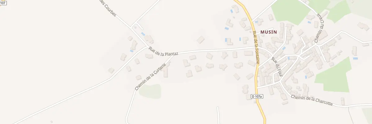 Plan du 186 Rue de la Plantaz à Magnieu