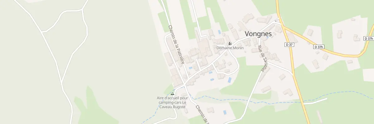 Plan du 46 Che de la Patinière à Vongnes