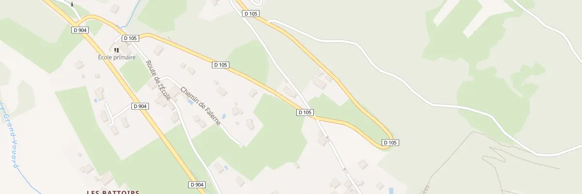 Plan du 17 Che Notre-Dame des Vignes à Talissieu