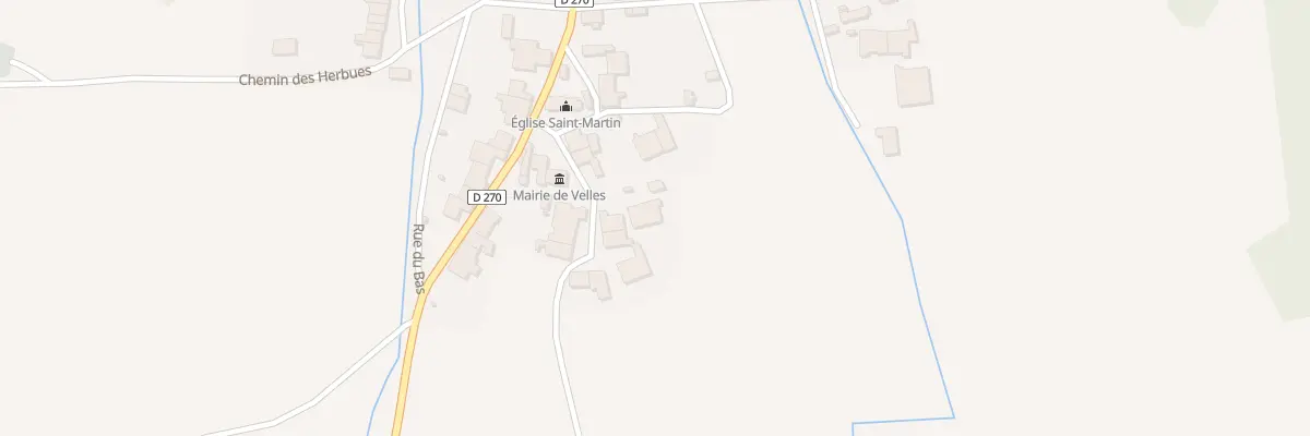 Plan du 5 Imp du Cornot à Velles