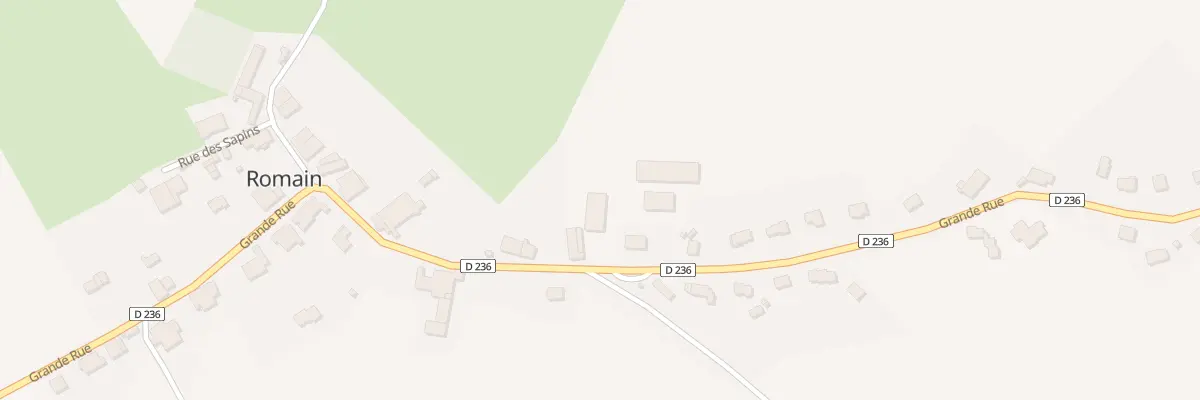 Plan du 11E Grande Rue à Romain