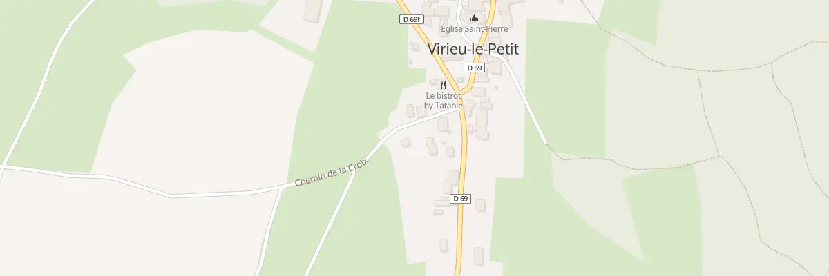 Plan du 65 Che de la Croix à Arvière-en-Valromey