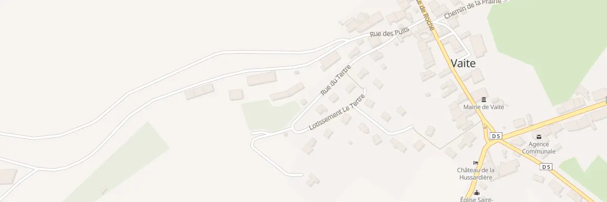 Plan du 3 Rue du Tertre à Vaite