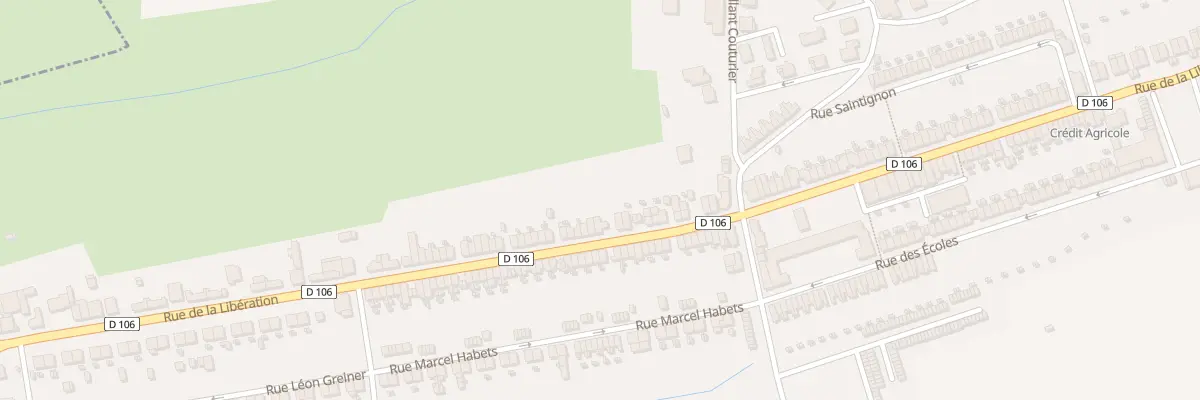 Plan du 202 Rue de la Libération à Bouligny