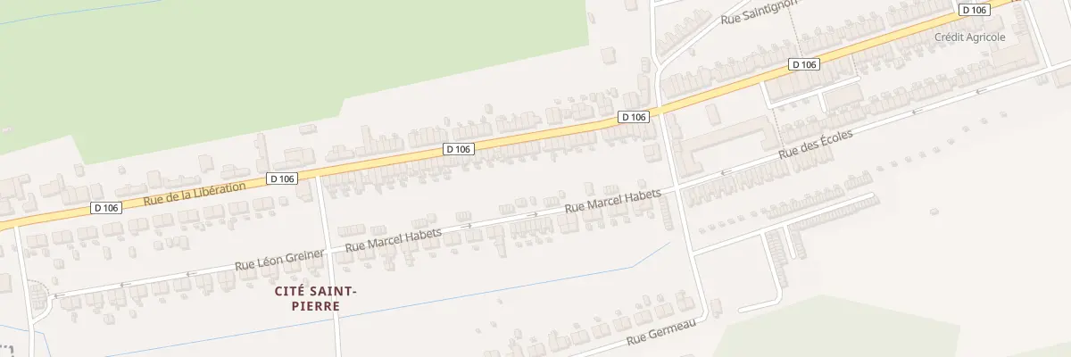 Plan du 159 Rue de la Libération à Bouligny