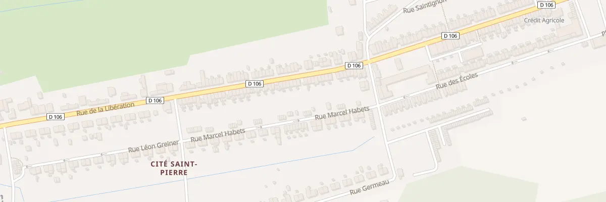 Plan du 157 Rue de la Libération à Bouligny