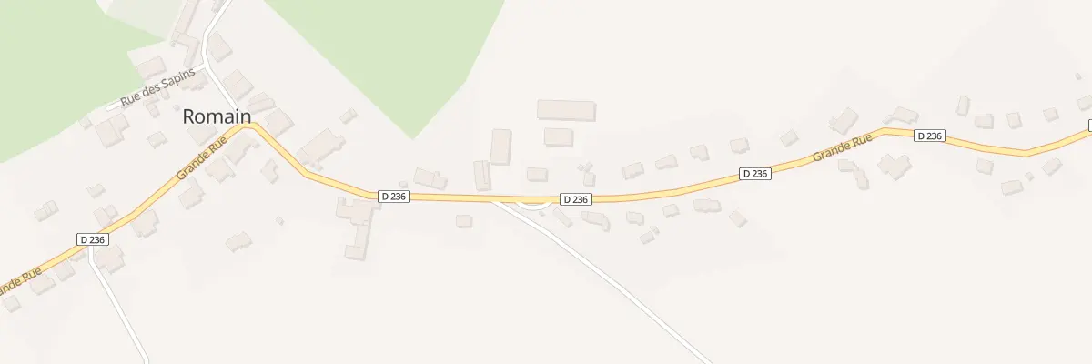 Plan du 13 Grande Rue à Romain