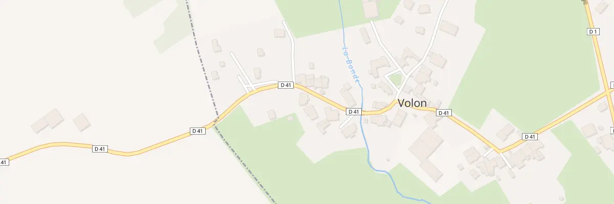 Plan du 5 Rue de l’Eau à Volon