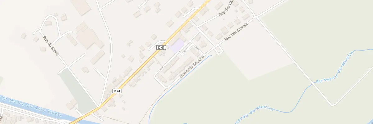 Plan du 12 Rue de la Souche à Pagny-sur-Meuse