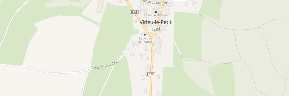 Plan du 25 Che de la Croix à Arvière-en-Valromey