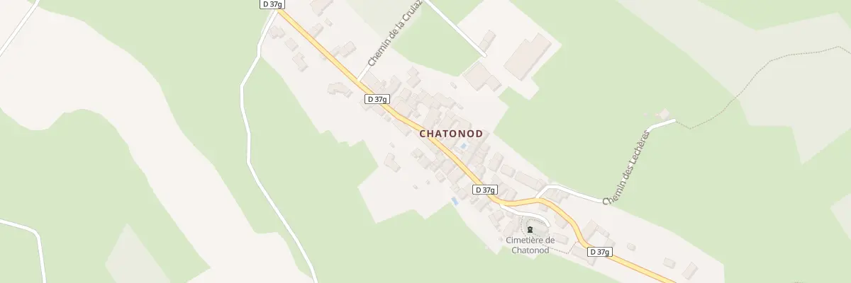 Plan du 5035 Chatonod à Magnieu