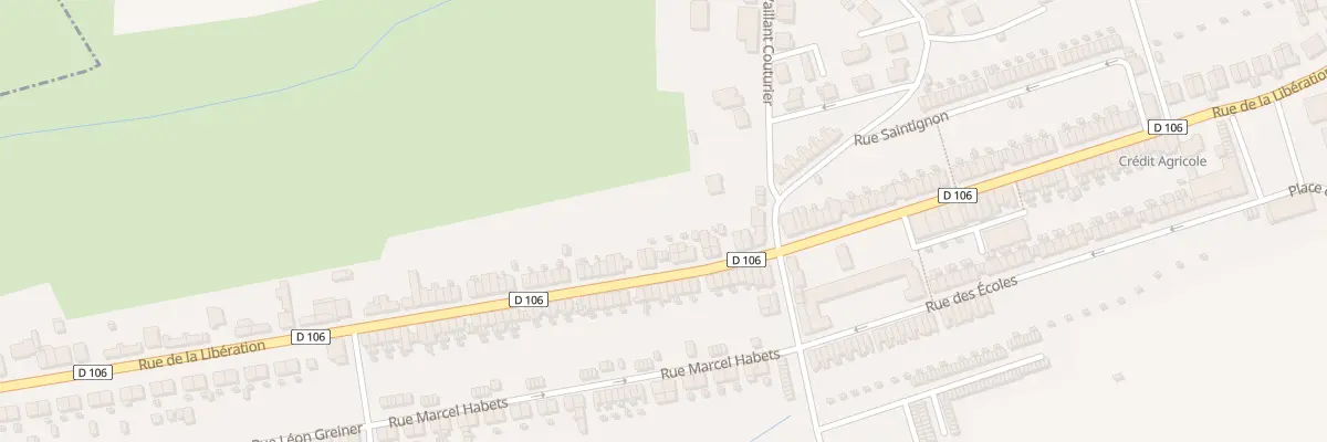 Plan du 196 Rue de la Libération à Bouligny