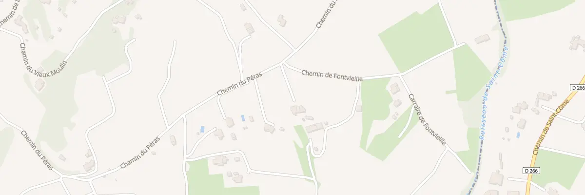Plan du 742 Che du Péras à Saint-Cyr-sur-Mer