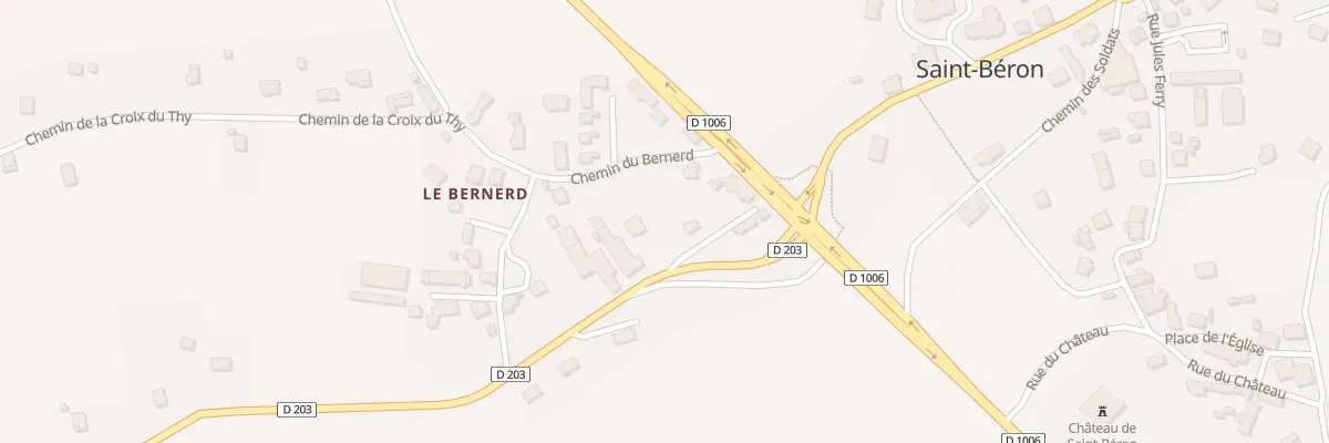 Plan du 47E Imp des Quatre Chemins à Saint-Béron