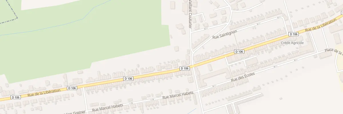 Plan du 192 Rue de la Libération à Bouligny