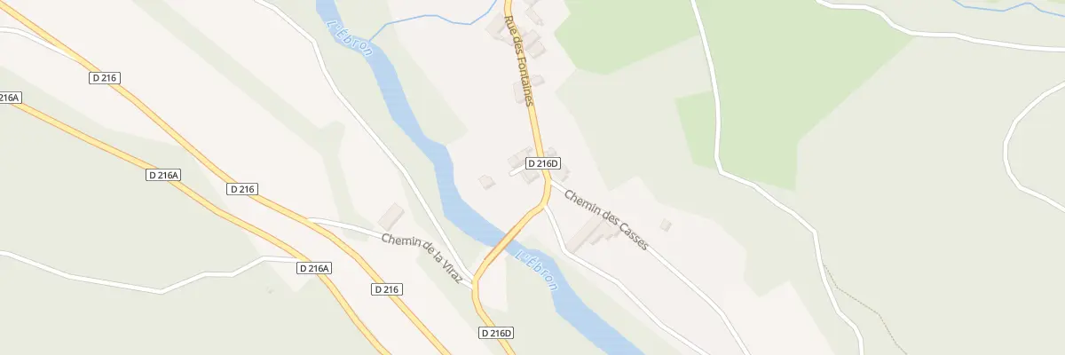 Plan du 582 Rue des Fontaines à Prébois