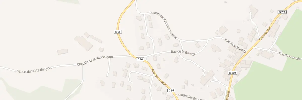 Plan du 35 Rue des Chènevières à Hauteroche