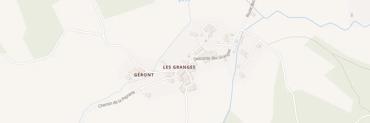 Plan du 354 Rte des Granges à La Faurie