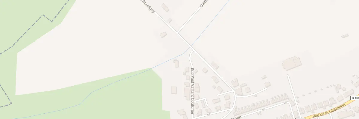 Plan du 13 Rue Paul Vaillant Couturier à Bouligny