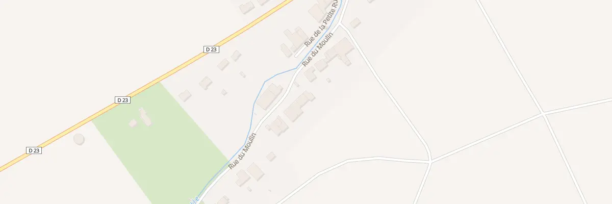 Plan du 13 Rue du Moulin à Woël