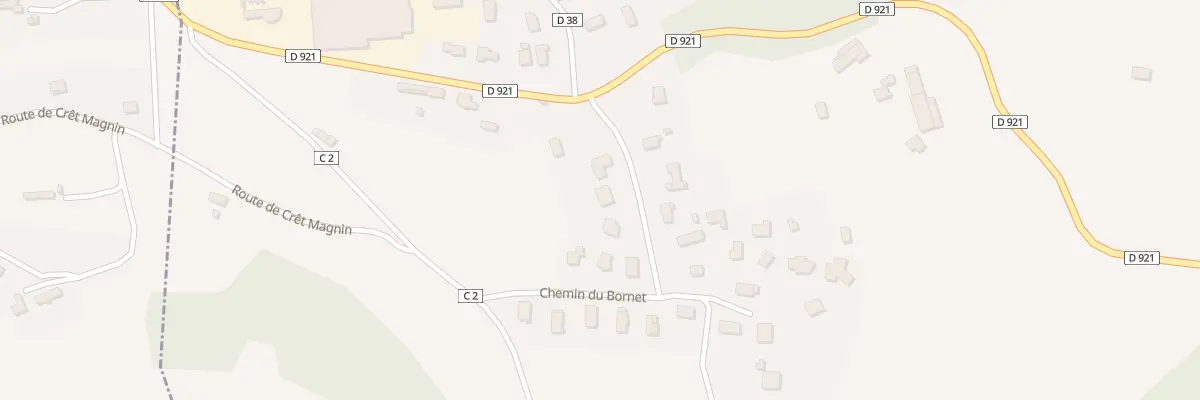 Plan du 80 Rte des Grandes Cotes à La Bridoire