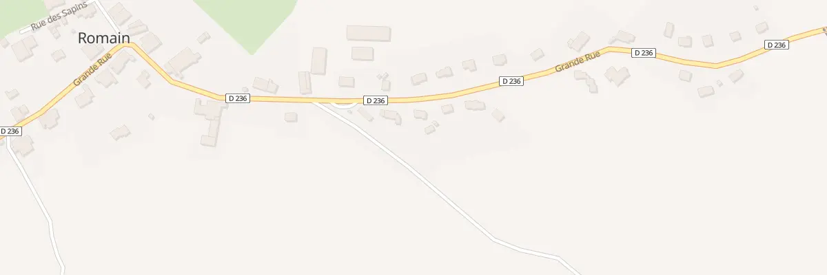Plan du 28 Grande Rue à Romain