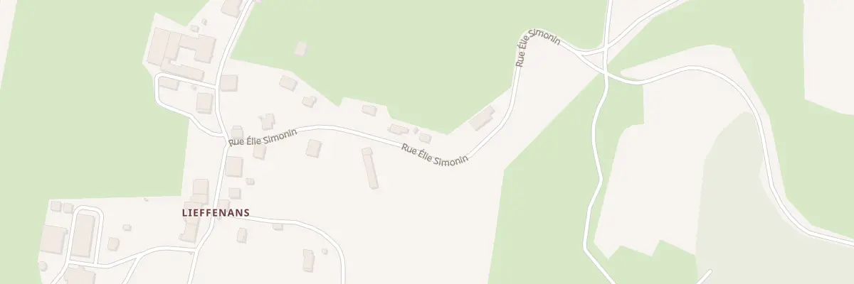 Plan du 13 Rue Elie Simonin à Charézier