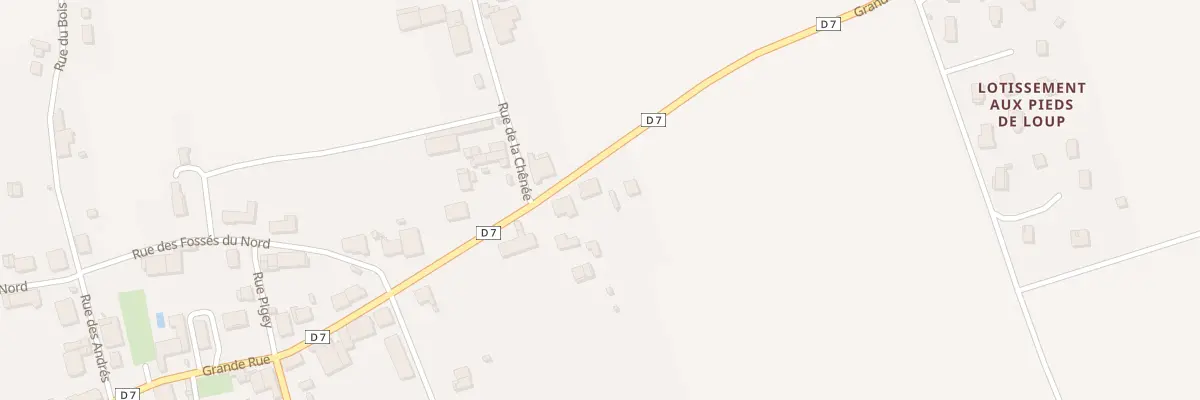 Plan du 66 Grande Rue à Chissey-sur-Loue