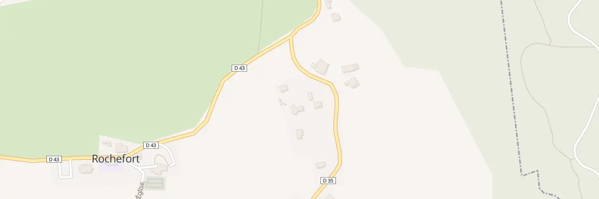Plan du 595 Rte de Sainte-Marie-d’Alvey à Rochefort