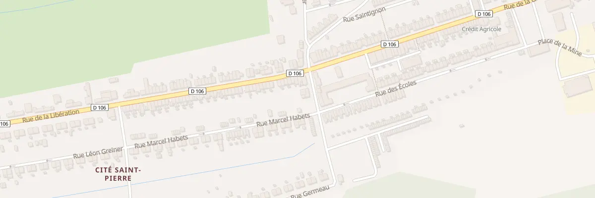 Plan du 131 Rue de la Libération à Bouligny