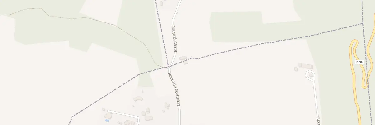 Plan du 896 Rte de Rochefort à Rochefort