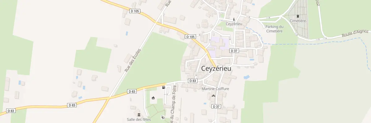 Plan du 5123 Ceyzerieu Village à Ceyzérieu
