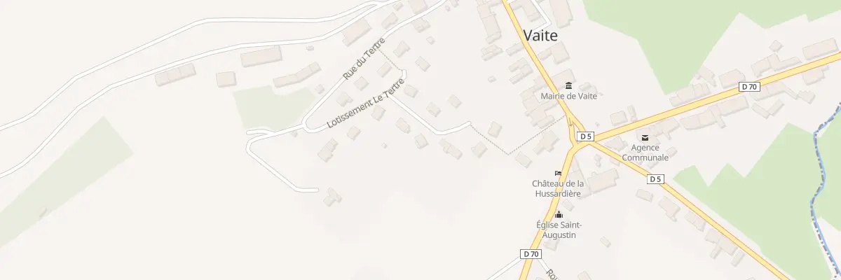 Plan du 12 Lot Le Tertre à Vaite