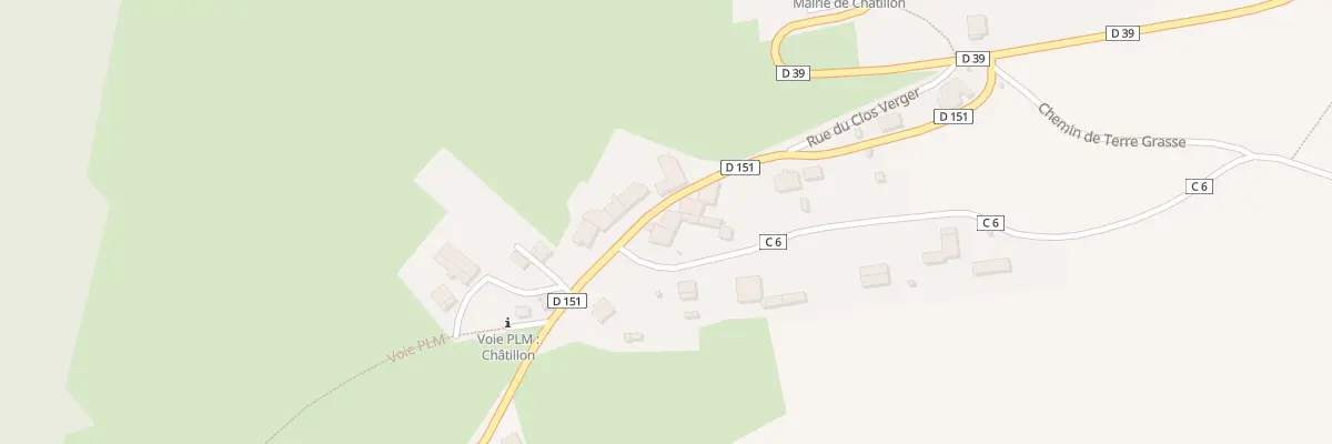 Plan du 5 Rue de l’Epinette à Châtillon
