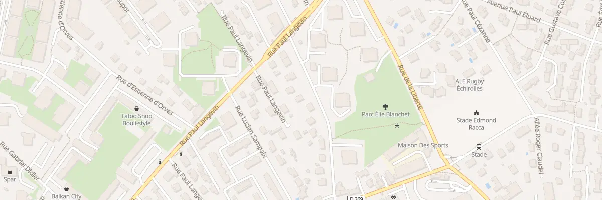 Plan du 10 Rue Guy Môquet à Échirolles