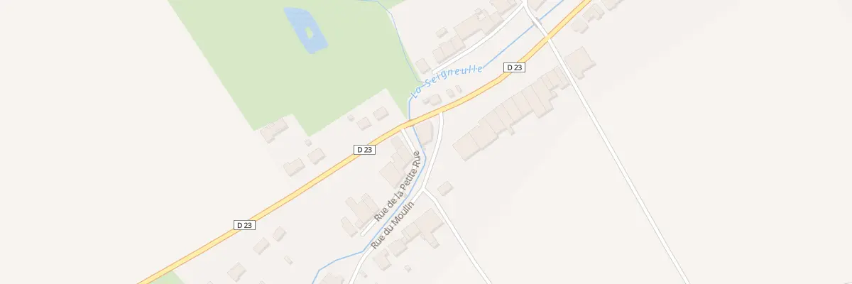 Plan du 2 Rue du Moulin à Woël