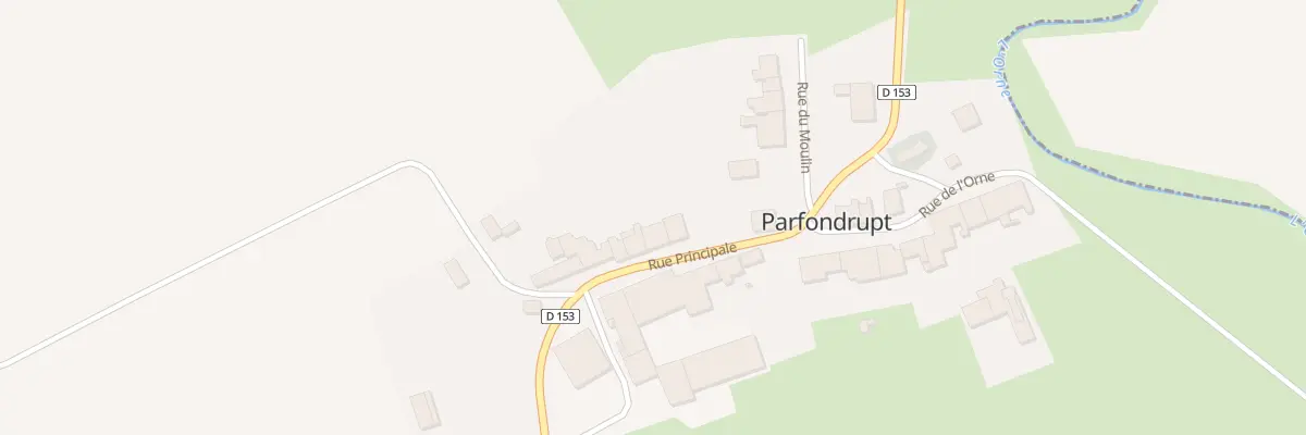 Plan du 6 Rue Principale à Parfondrupt