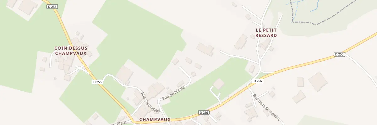 Plan du 1 Rue de l’Ecole à Barretaine