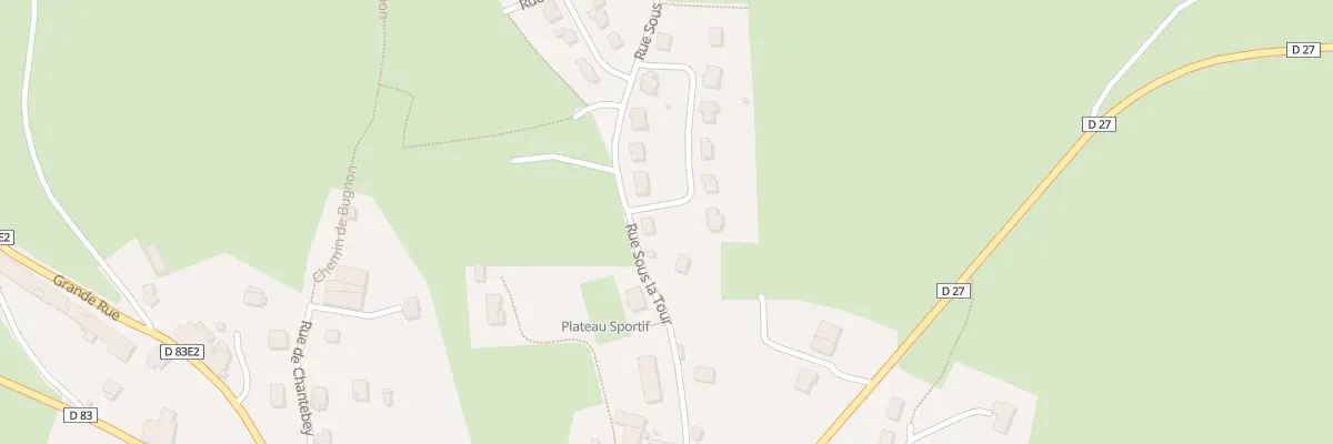Plan du 1 Rue Louis Pasteur à Meussia