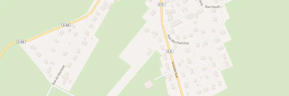 Plan du 58 Grande Rue à Rans
