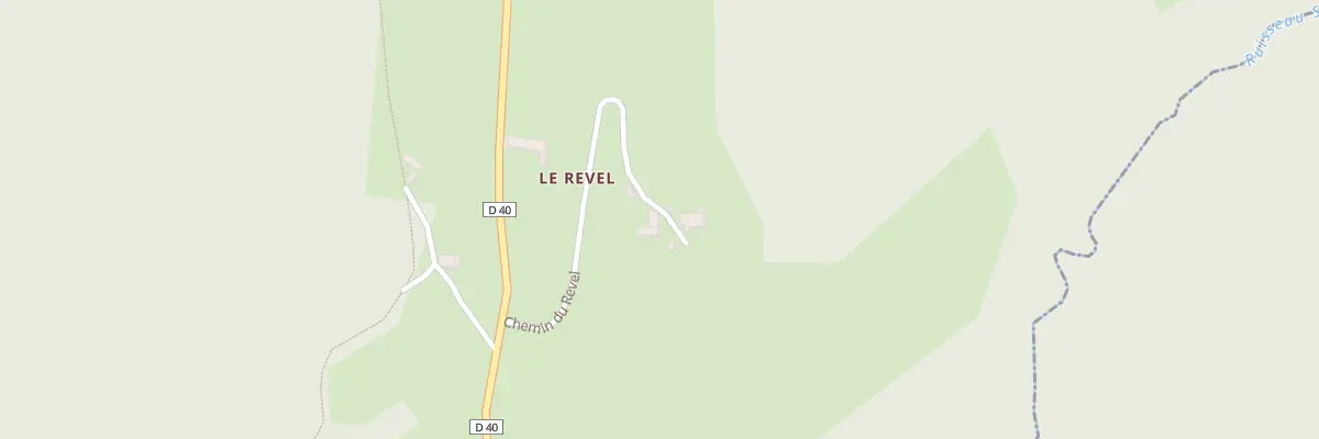 Plan du 5066 Le Revel à Loisieux